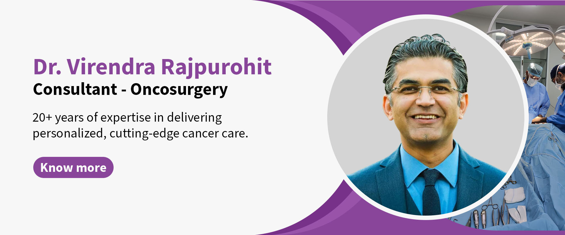 Dr. Virendra Rajpurohit, Best Oncologist in Jodhpur, Rajasthan